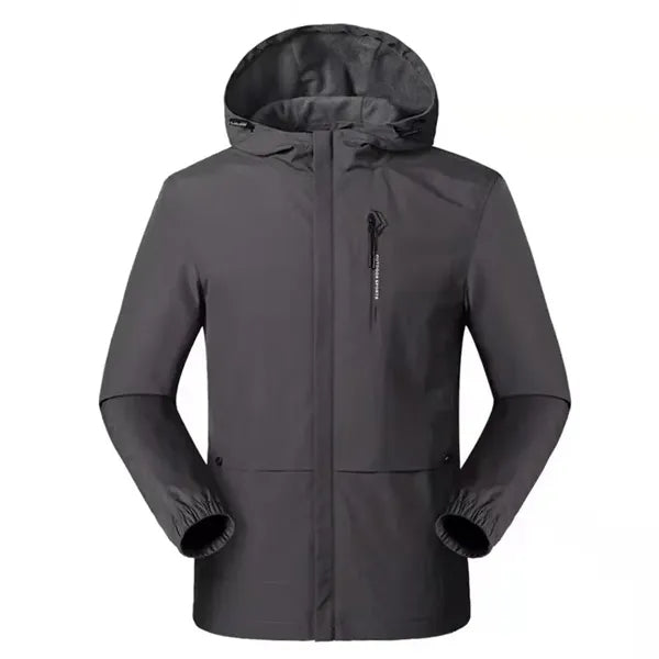 Men's Lightweight Hooded Shell Jacket