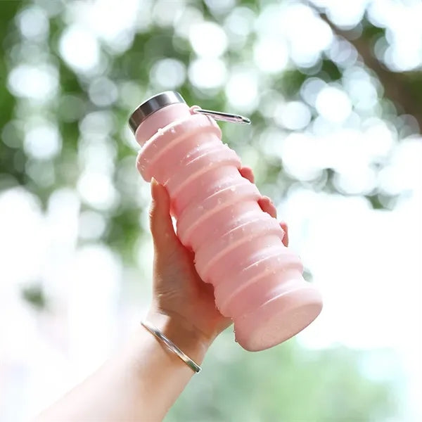 Collapsible Silicone Water Bottle