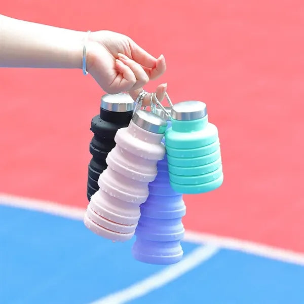 Collapsible Silicone Water Bottle