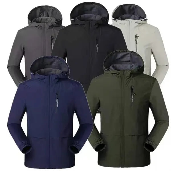 Men's Lightweight Hooded Shell Jacket