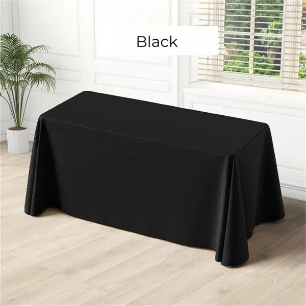 Size & LOGO Solid Color Tablecloth