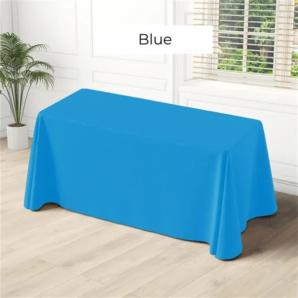 Size & LOGO Solid Color Tablecloth
