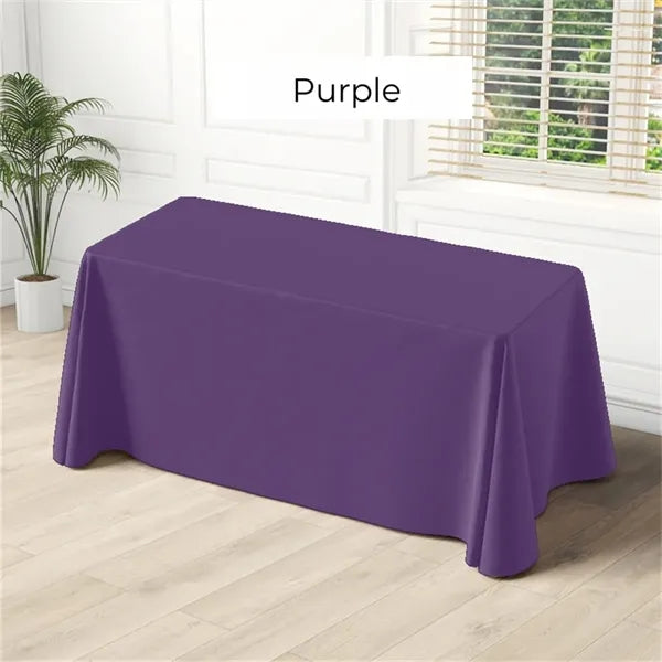 Size & LOGO Solid Color Tablecloth