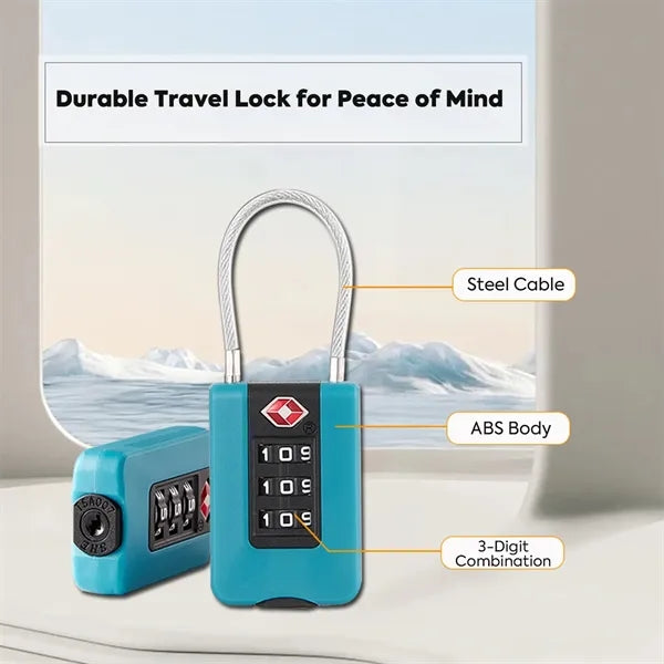 TSA Approved Luggage Lock