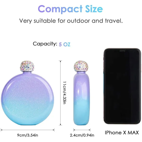 5 oz Flask for Liquor 304 Stainless Steel