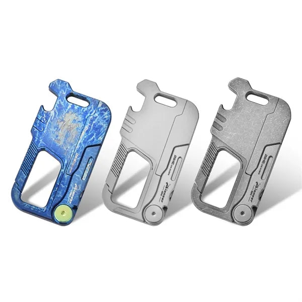 Titanium Alloy Multi-Tool Keychain