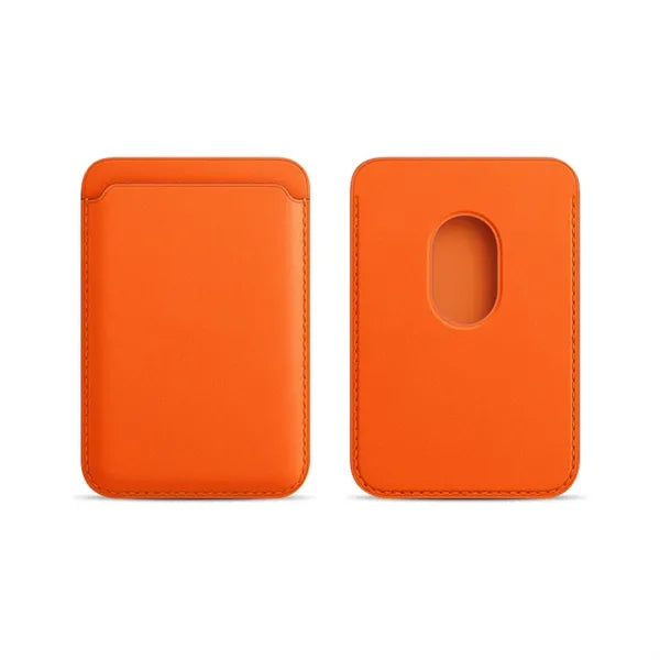 Magnetic Leather Wallet for iPhone