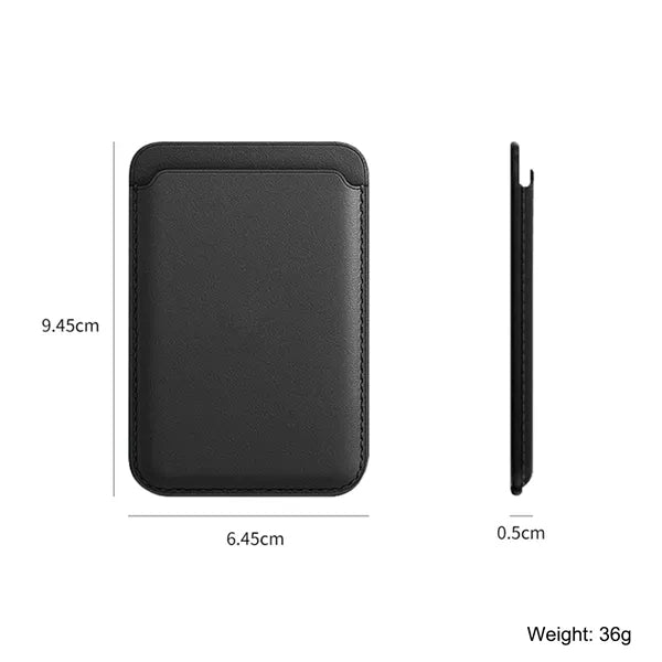 Magnetic Leather Wallet for iPhone