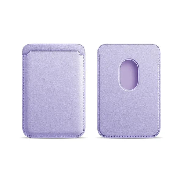 Magnetic Leather Wallet for iPhone