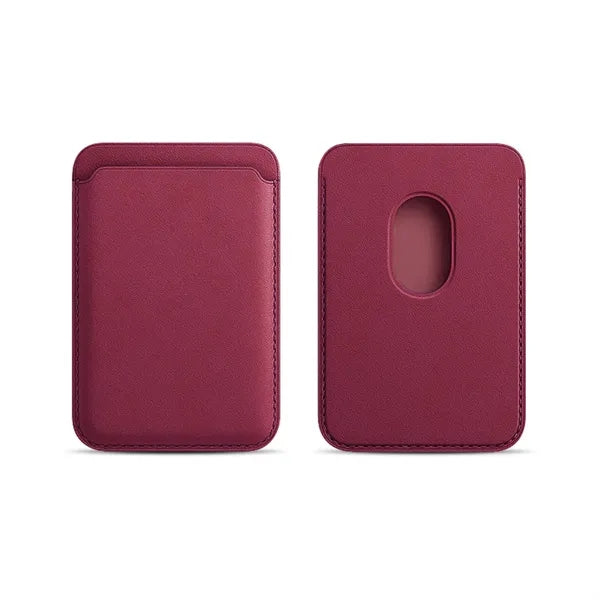 Magnetic Leather Wallet for iPhone
