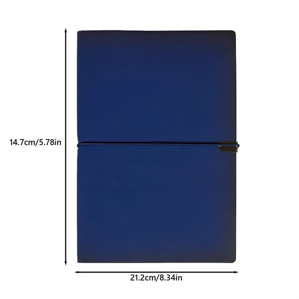 Elastic Band Leather A5 Notebook