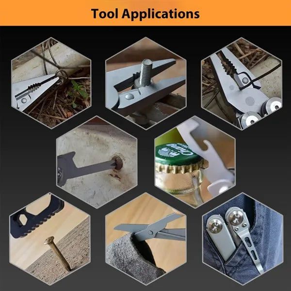 Stainless Steel Multi-Tool Pliers