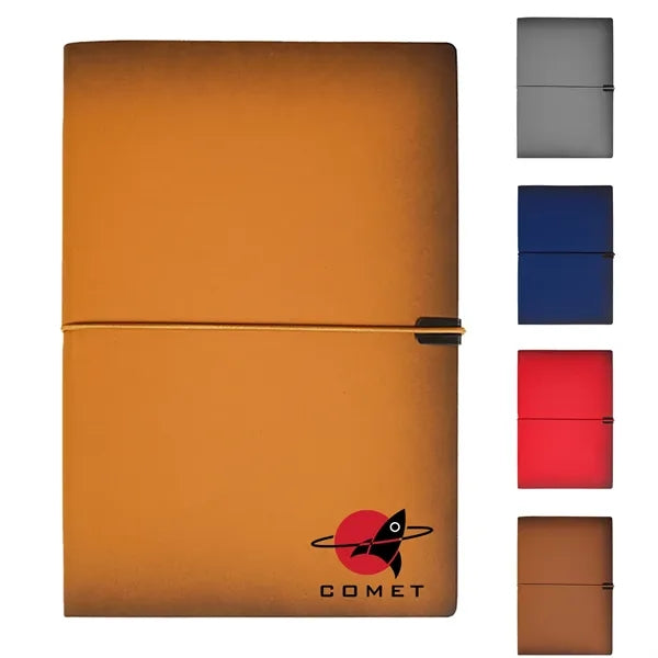 Elastic Band Leather A5 Notebook