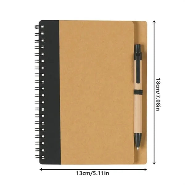 Kraft Spiral Notebook