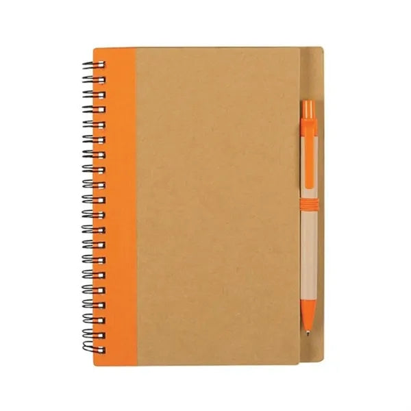 Kraft Spiral Notebook