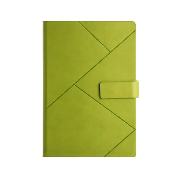 A5 Magnetic Closure Leather Notebook