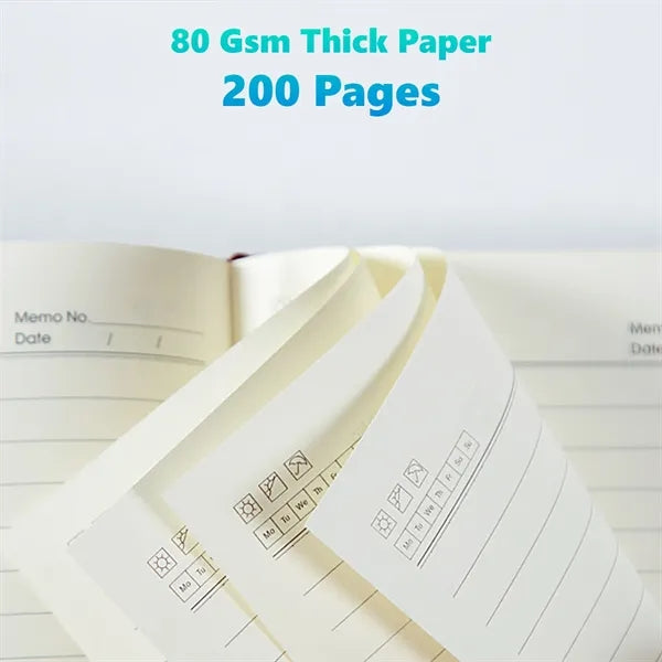 A5 Notebook with Front Pocket