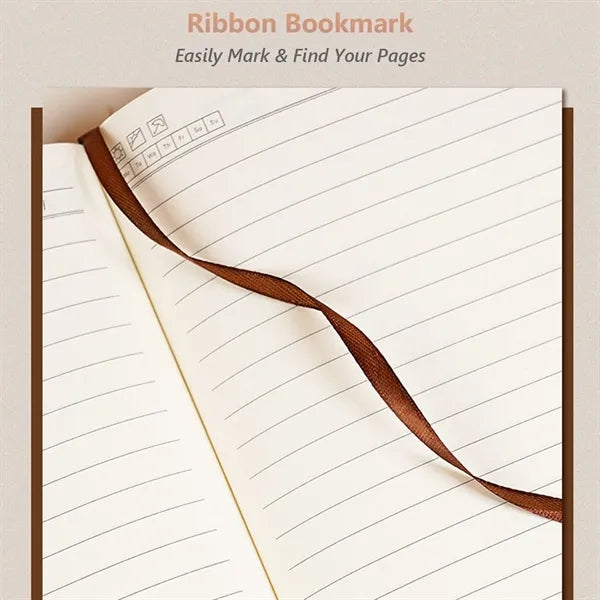 Elastic Band Leather A5 Notebook