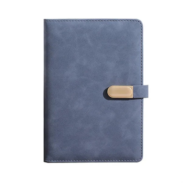 A5 Leather Notebook with Magnetic Closure