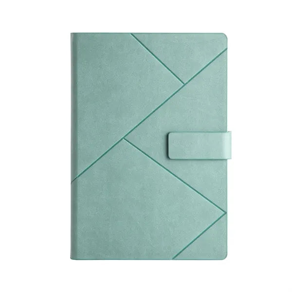 A5 Magnetic Closure Leather Notebook