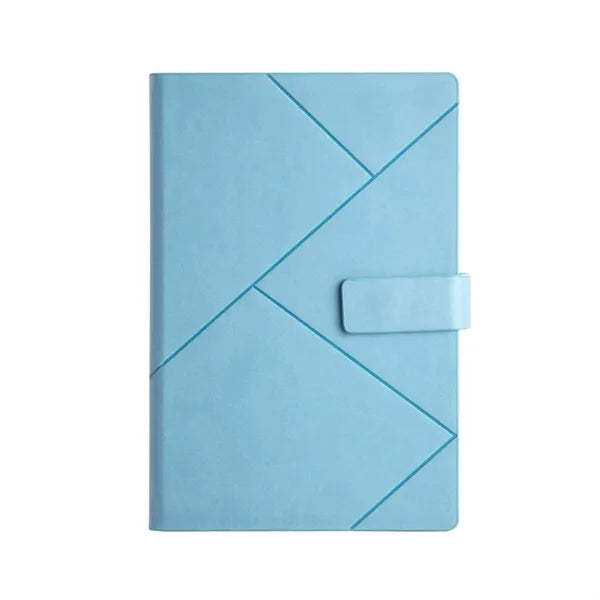 A5 Magnetic Closure Leather Notebook