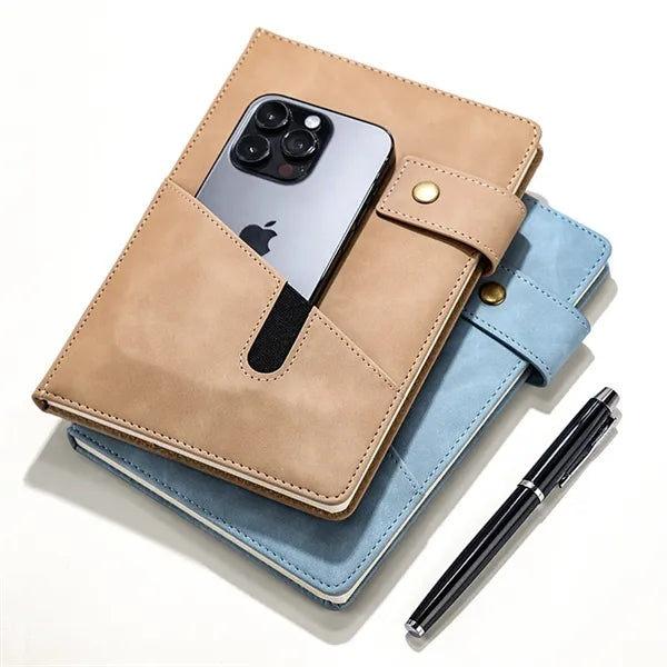 A5 Notebook with Front Pocket