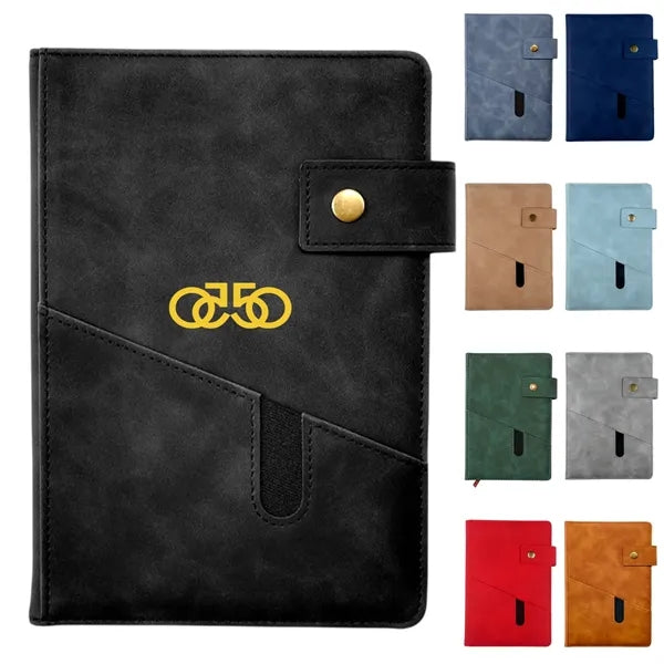 A5 Notebook with Front Pocket