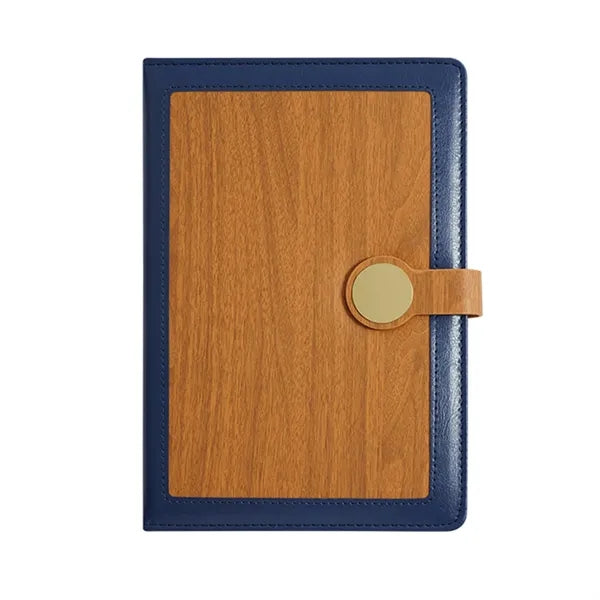 A5 Faux Bamboo Finish Notebook