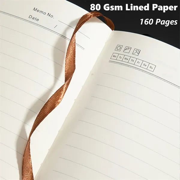 A5 Leather Business Notebook