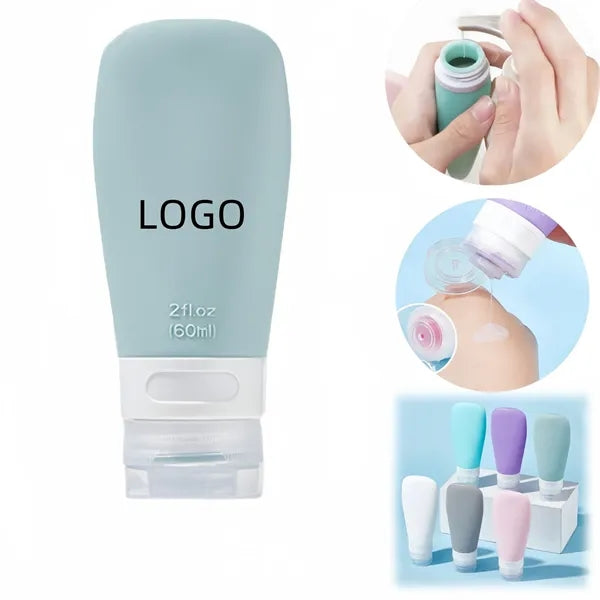 Silicone Travel Bottles For Toiletry Shampoo Free Shipping