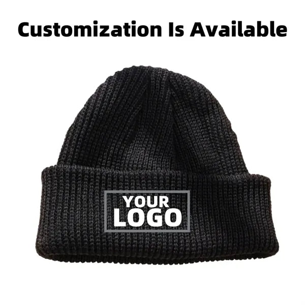 Unisex Winter Knit Beanie Cuffed Cap