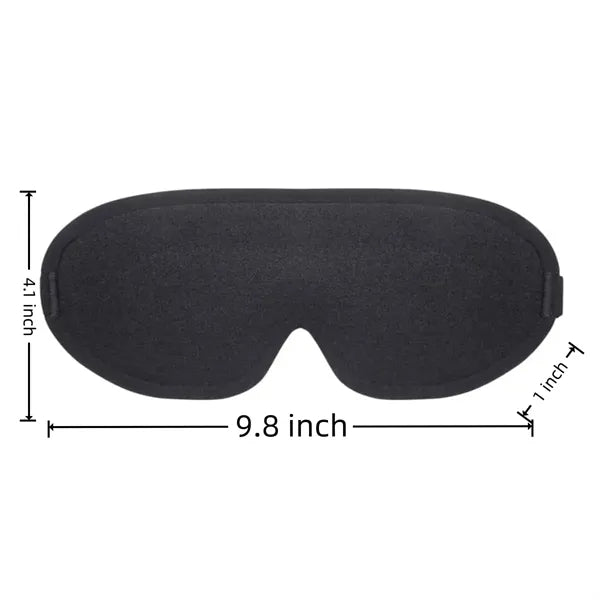 Adjustable Pressure-Free & Light Block-Out Sleeping Eye Mask