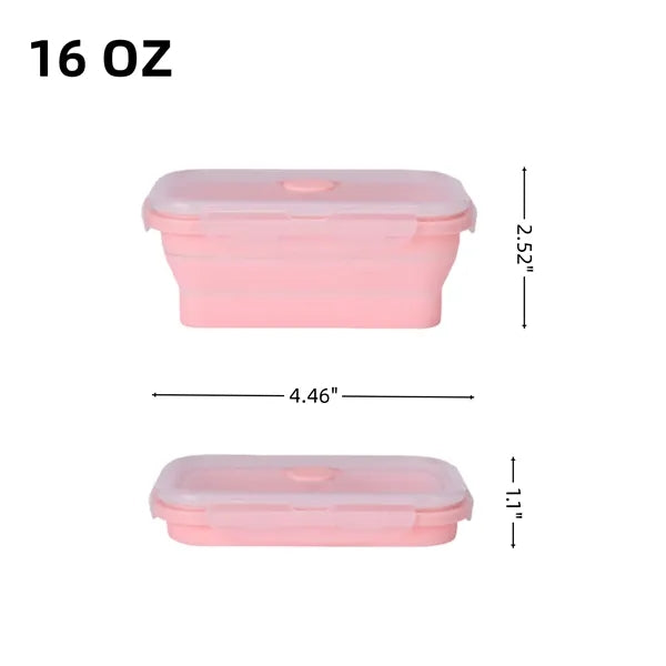 Lunch Box Collapsible Fridge Food Container Free Shipping