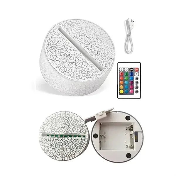 16-Color LED Lamp Base