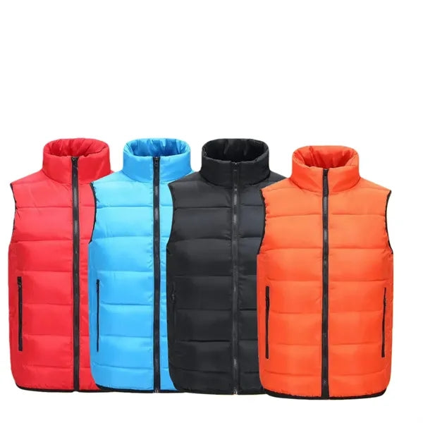 Unisex Winter Quilted Vest Free Shipping