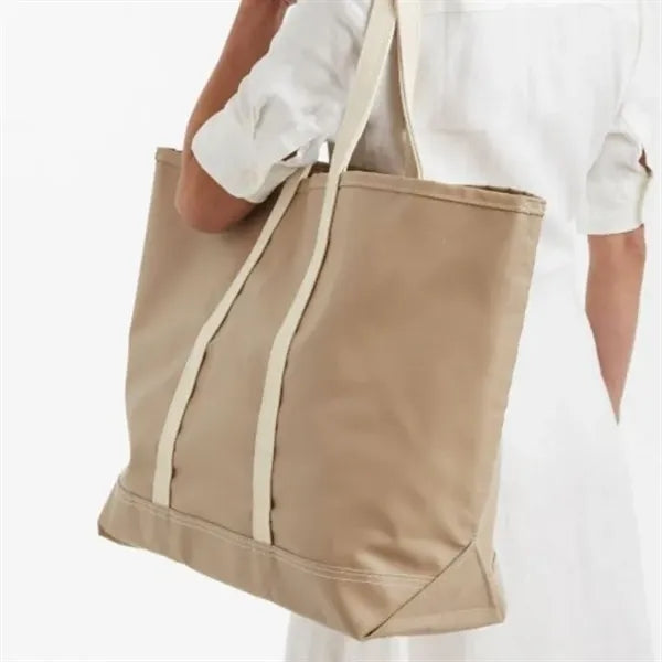 Water-resistant Oversize PU Leather Tote with Inner Pocket