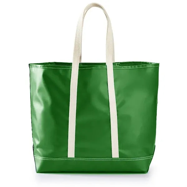 Water-resistant Oversize PU Leather Tote with Inner Pocket