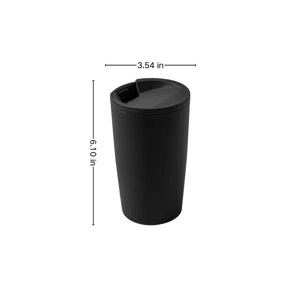Portable Double Layer Plastic Coffee Cup Free Shipping