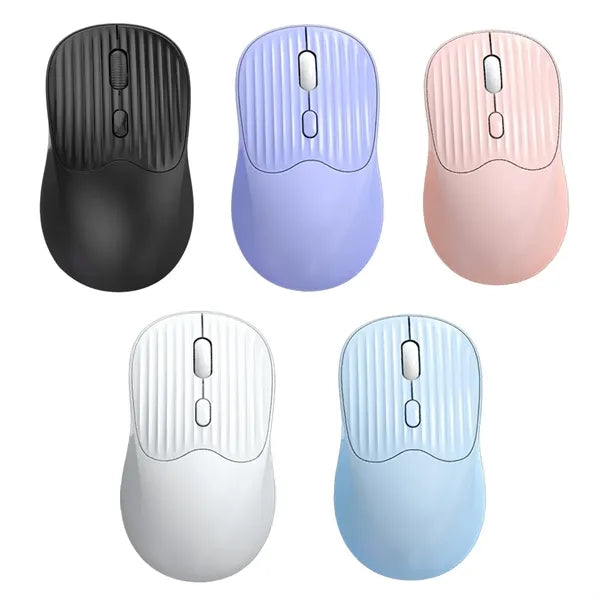 Silent Bluetooth Wireless Mouse Dual Mode Rechargeable