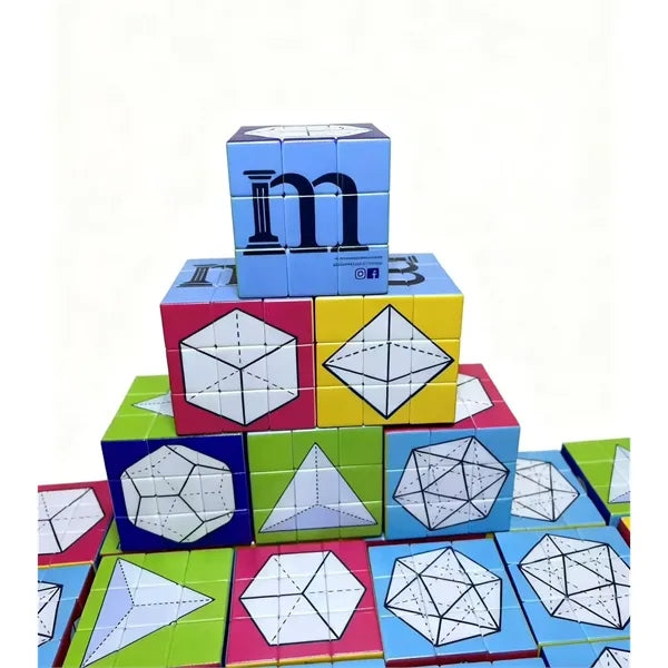 Puzzle Cube Full Color UV Direct Printed 2-1/4" Low Quantity