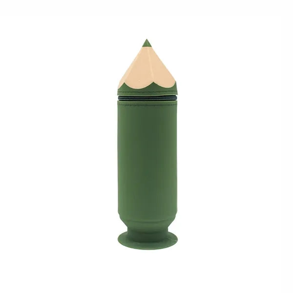 Pencil-Shaped Zipper Pencil Case
