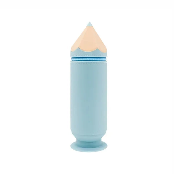 Pencil-Shaped Zipper Pencil Case