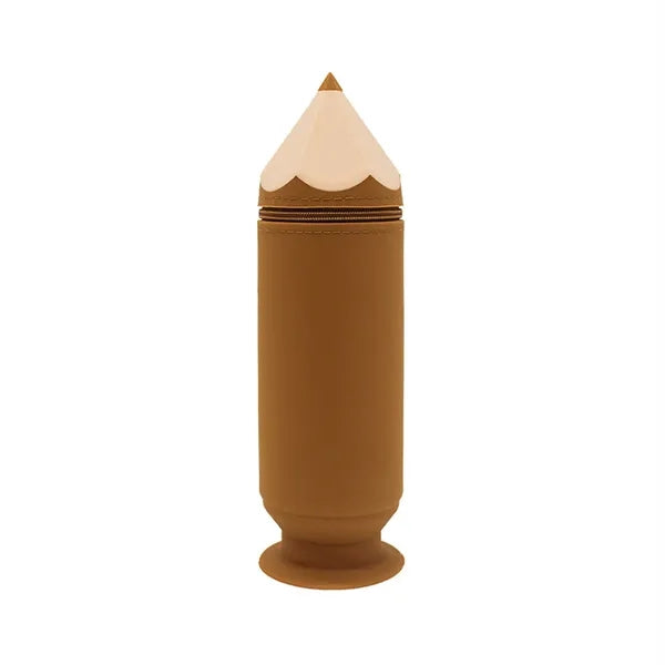 Pencil-Shaped Zipper Pencil Case