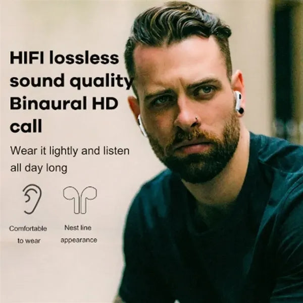 Pro6 TWS Wireless Bluetooth Earbuds In Ear Long Battery