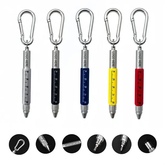6 In 1 Multi Functional Tool Pen