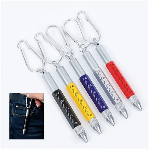 6 In 1 Multi Functional Tool Pen