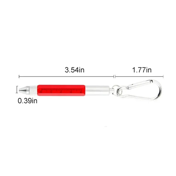 6 In 1 Multi Functional Tool Pen