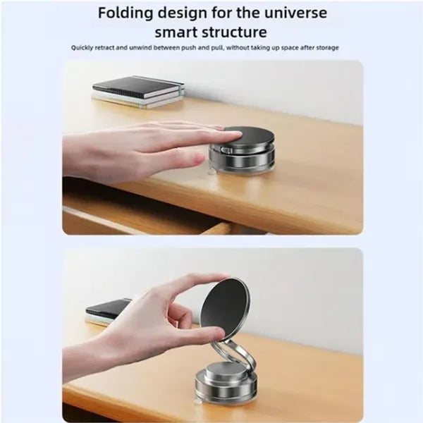 360 degree Magnetic Vacuum Car Phone Holder with Suction Cup