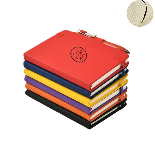 3.74" x 5.71" Mini Notebook with Retractable Pen - 80 Sheets
