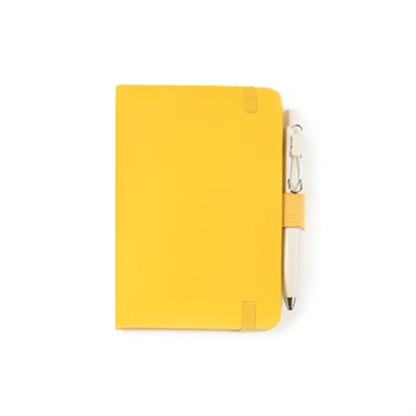 3.74" x 5.71" Mini Notebook with Retractable Pen - 80 Sheets